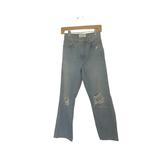 SLVRLAKE London Crop Jeans in Broken Dreams Size 24 - Picture 4 of 13